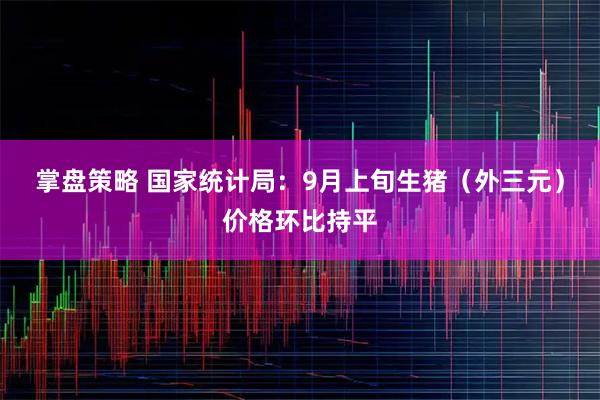 掌盘策略 国家统计局：9月上旬生猪（外三元）价格环比持平