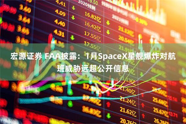 宏源证券 FAA披露：1月SpaceX星舰爆炸对航班威胁远超公开信息